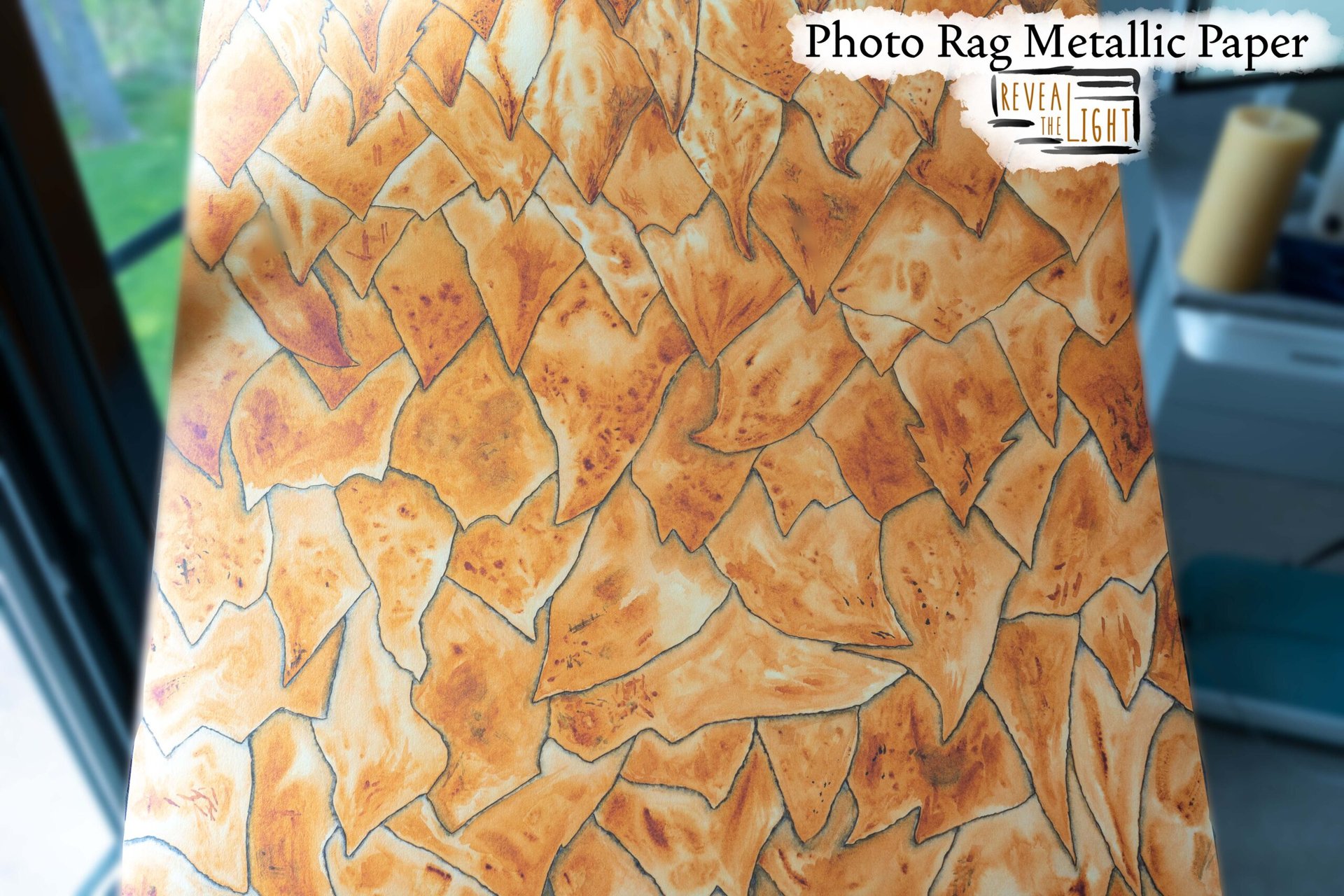 Quinacridone Gold Dragon Scales Metallic