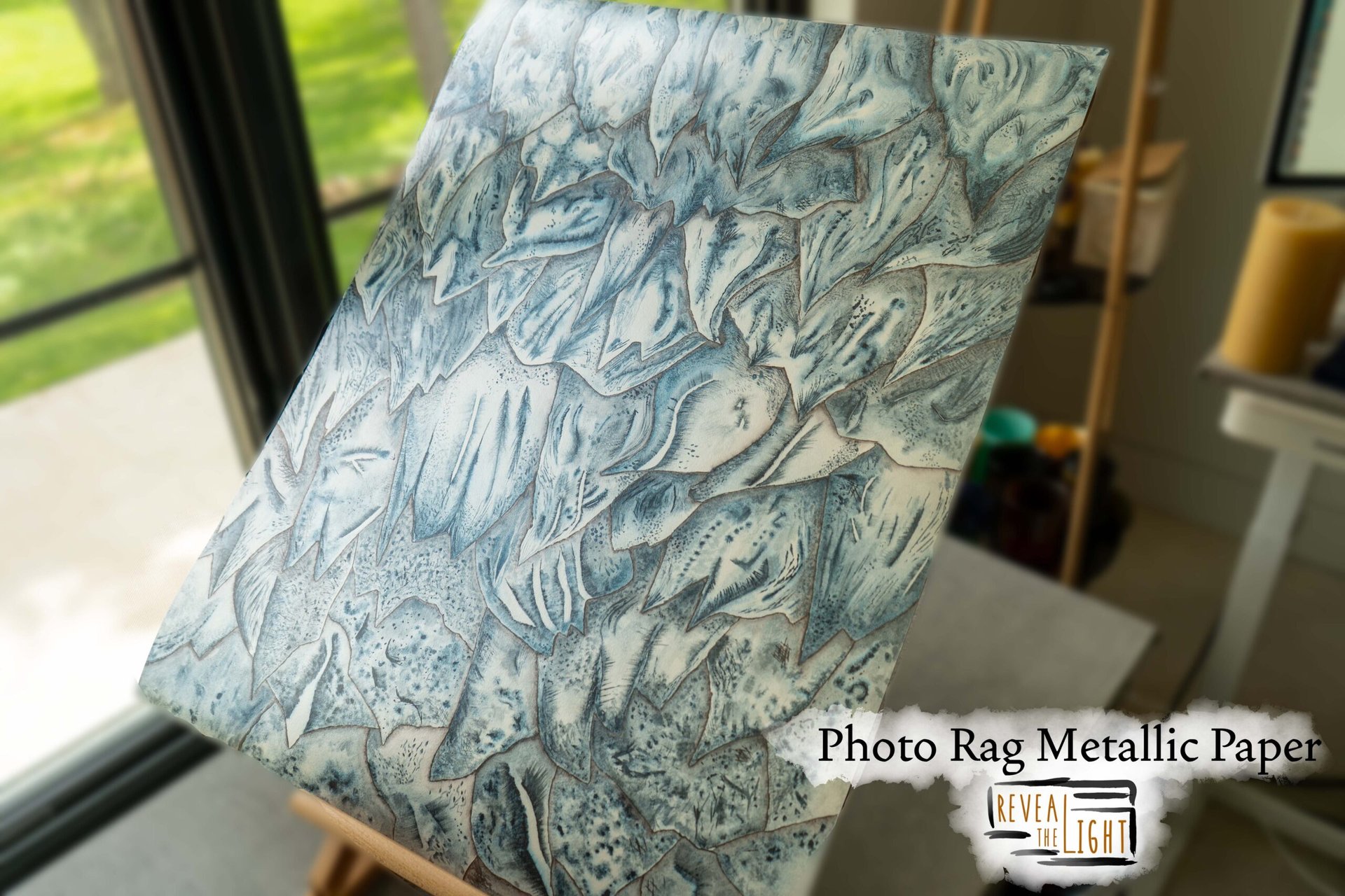 Lunar Blue Dragon Scales Metallic